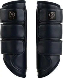 Geschlossene Gamaschen BR Equitation CLX Majestic für Pferde aus Kunstleder Blau Größe L – Bild 1 von 1