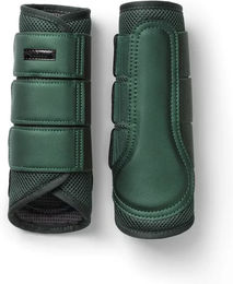 Produktbild von Geschlossene Gamaschen Equestrian Stockholm Classic Mesh Grün Größe M für Pferde