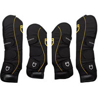 Produktbild von Geschlossene Gamaschen Equestro Pro Traveller Schwarz für Ponys