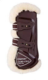 Produktbild von Geschlossene Gamaschen Lami-Cell Comfort Bamboo für Pferde Braun Pony