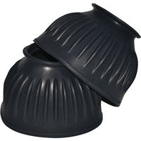 Produktbild von Gestreifte Hufglocken Privilège Equitation aus Gummi Schwarz Größe S