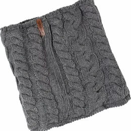 Produktbild von Gestrickter Schal Catago Fleece Grau Unisex