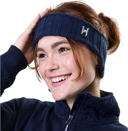 Gestricktes Stirnband Horseware Swift für Damen in Blau für den Winter – Bild 1 von 1
