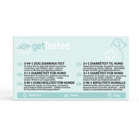 Produktbild von GetTested 3-in-1 Durchfall-Test für Hunde zur Diagnose von CPV, CCV und Giardia-Ag
