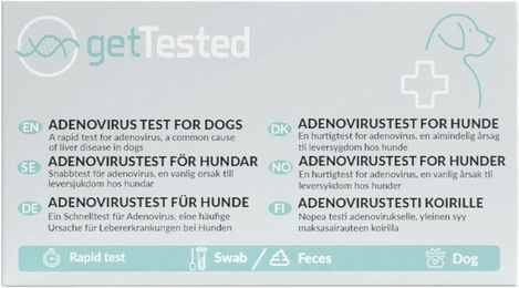 Produktbild von GetTested Adenovirustest für Hunde zur Untersuchung von Leber und Nieren