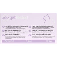 Produktbild von GetTested FIV & FeLV Kombitest für Katzen