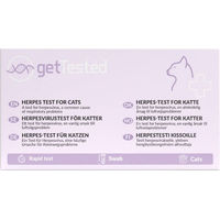 Produktbild von GetTested Herpes-Test für Katzen