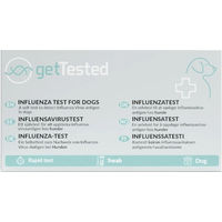 Produktbild von GetTested Influenza-Test für Hunde Caninen Influenzavirus CIV Rapid-Test