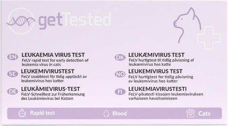 Produktbild von GetTested Leukämievirus-Test für Katzen