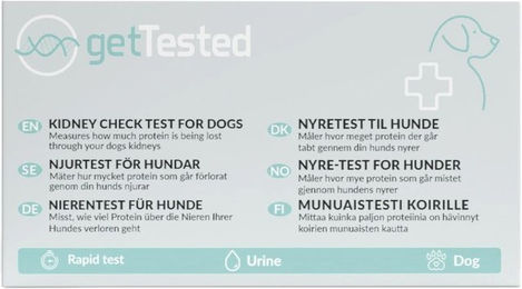 Produktbild von GetTested Nierentest für Hunde