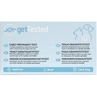 Produktbild von GetTested Schwangerschaftstest für Hunde und Katzen Bluttest zur frühen Trächtigkeitserkennung
