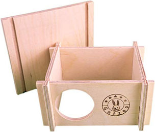 Getzoo Dsungi Hamsterhaus aus Holz mit 1-Kammer-System für Zwerghamster und Mäuse – Bild 1 von 2