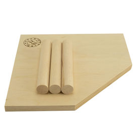 Getzoo Ecketage Häuschen aus Holz Natur 22x22x14cm – Bild 1 von 7
