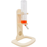 Produktbild von Getzoo Hamster Tränke aus Holz mit 150 ml Trinkflasche Größe M - 150 ml