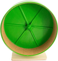 Getzoo Hamsterlaufrad aus Kunststoff in Grün mit 27 cm Durchmesser – Bild 1 von 7