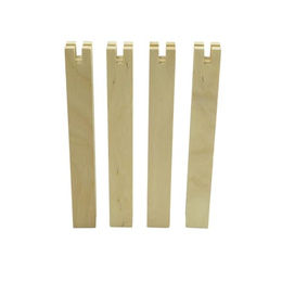 Getzoo Holzstelzen für Nagerhäuser für Hamster Braun 20 cm 4 Stück – Bild 1 von 2