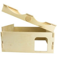 Produktbild von Getzoo Kaninchenhaus Daisy aus Holz mit austauschbarem Korkdach