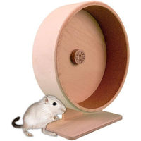 Produktbild von Getzoo Korklaufrad für Hamster und Mäuse mit austauschbarer Korkeinlage Ø 30 cm