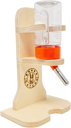 Getzoo Nagertränke aus Holz mit Classic Trinkflasche 75 ml für Hamster und Mäuse - 75 ml – Bild 1 von 2