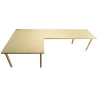 Produktbild von Getzoo Rennbahn Links XXL aus Holz in Natur Beige 96x47x21cm