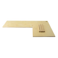 Produktbild von Getzoo Rennbahn Rechts XXL aus Holz 96x47x21cm
