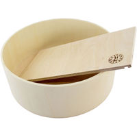 Produktbild von Getzoo Sandbad Buddelkiste aus Holz für Hamster Größe L mit eckigem Deckel