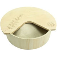 Produktbild von Getzoo Sandbad Buddelkiste aus Holz für Hamster und Rennmäuse Ø 25 cm
