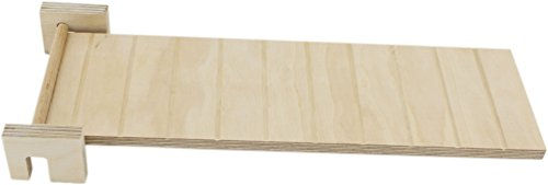 Getzoo schwenkbare Holzrampe aus Naturholz für Nager L 32 x 10 cm – Bild 1 von 2