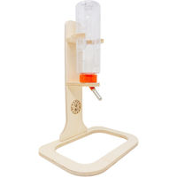 Produktbild von Getzoo Tränke aus Holz mit 320 ml Trinkflasche Größe L - 320 ml