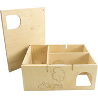 Produktbild von Getzoo Wohnhaus Eduardo Kleintierheim aus Holz für Hamster