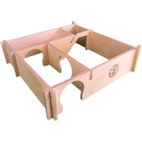 Produktbild von Getzoo Wohnlabyrinth Xena Nagerhaus aus Holz für Hamster