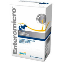 Produktbild von GEULINICX Enteromicro Complex Probiotika Tabletten zur Unterstützung der Magen-Darm-Gesundheit für Hunde und Katzen 32 Stück