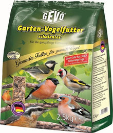 GEVO Gartenvogel-Futter schalenloses Ganzjahres-Körnerfutter für Wildvögel 2,5 kg – Bild 1 von 3