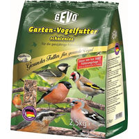 Produktbild von GEVO Gartenvogel-Futter schalenloses Ganzjahres-Körnerfutter für Wildvögel 2,5 kg