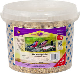 GEVO Gartenvogelfutter schalenloses Streufutter für Wildvögel ganzjährig 5 kg Eimer – Bild 1 von 4