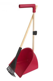 Produktbild von GEWA Bollensammler ECO Mistsammler aus Kunststoff in Rot