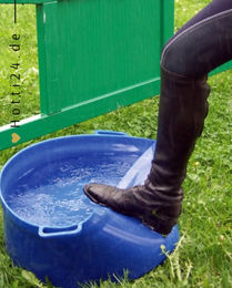 Produktbild von GEWA Eimer Wassertrog Flexi 50 Liter aus Kunststoff in Blau