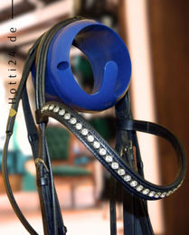 Produktbild von GEWA Halfter- und Trensenhalter Blau für Trensen und Gebisse