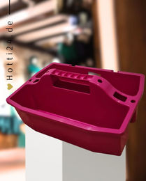 Produktbild von GEWA Putzbox offen Berry in Rot und Rosa aus Kunststoff