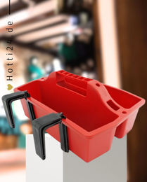 Produktbild von GEWA Putzbox offen Rot aus Kunststoff