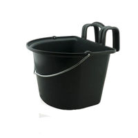 Produktbild von GEWA Turniertrog Einhängetrog aus Kunststoff Schwarz 14 Liter