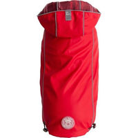 Produktbild von GF Pet Elastofit Regenmantel für Hunde wasserdicht Rot S