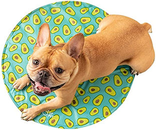 GF Pet ELASTOFIT Runde Kühlmatte für Hunde Blau L/XL - 1 Stk. – Bild 1 von 2