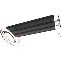 Produktbild von Giesemann Universalhalter Paar für Giesemann-Aquarienleuchten in Irridium Metallic Silber