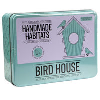 Produktbild von Gift Republic Kinder DIY Bausatz Vogelhaus aus Holz zum Basteln für Wildvögel