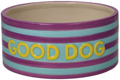 Giftcompany Futternapf Love Pets Good Dog aus Keramik bunt 20cm – Bild 1 von 1