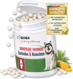 GIGI VET Gelenk-Supplement für große Hunde und Senioren zur Unterstützung von Gelenken und Knochen 100 Stück - 100 x 320 g – Bild 1 von 5
