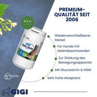 Produktbild von GIGI VET Gelenke & Knochen Pulver für Hunde 500 g - 500 g