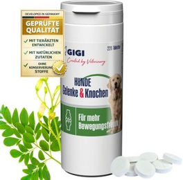 GIGI VET Gelenke & Knochen Tabletten für Hunde mit MSM und Weihrauchextrakt 220 Stück - 220 x 350 g – Bild 1 von 4