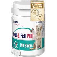 Produktbild von GIGI VET Haut & Fell PRO+ Supplement für Hunde und Katzen mit Biotin 30 Tabletten